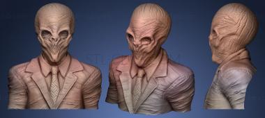 3D model Dr Who Silence (STL)